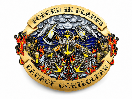 PRE-ORDER - Damage Controlman Belt Buckle