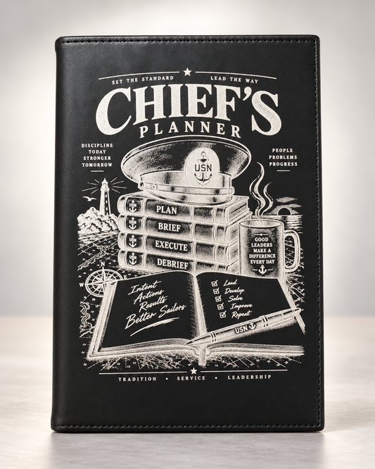 Navy Chief's Refillable Leadership Planner | CPO, SCPO & MCPO
