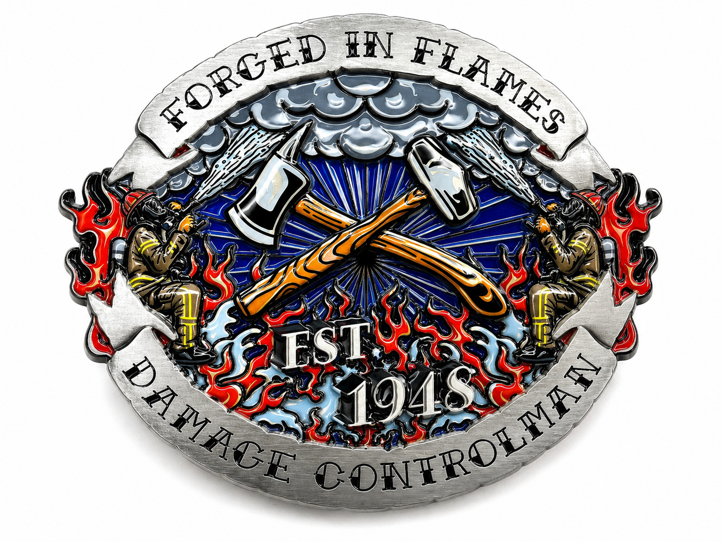 PRE-ORDER - Damage Controlman Belt Buckle