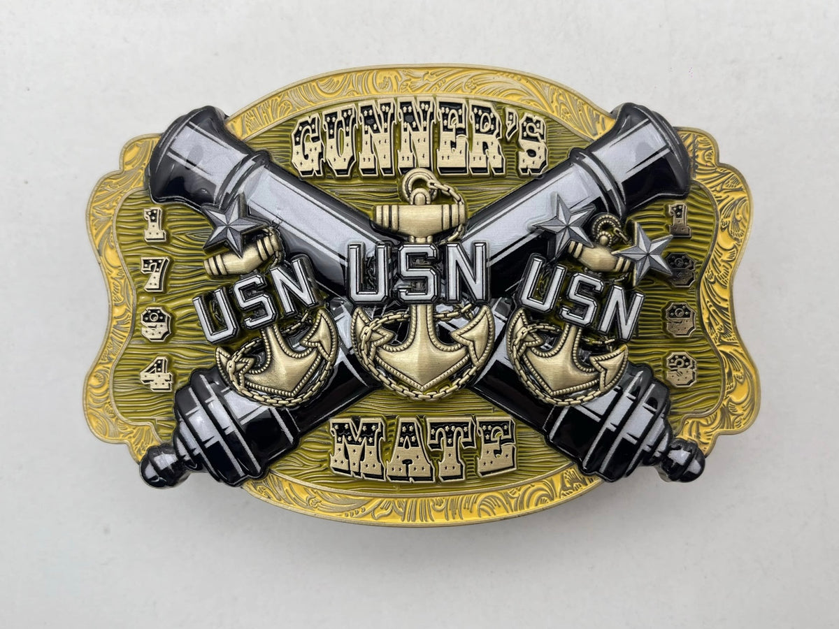 Gunner’s Mate Belt Buckle