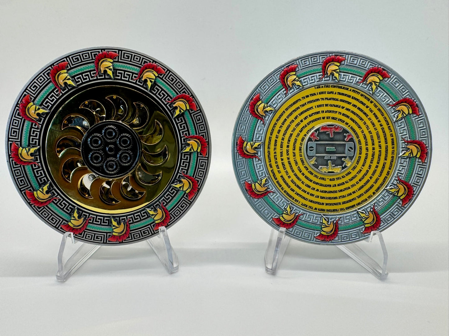 2-CIWS Spinner Challenge Coin