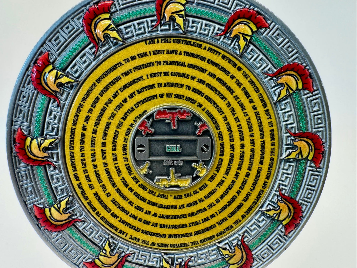 2-CIWS Spinner Challenge Coin