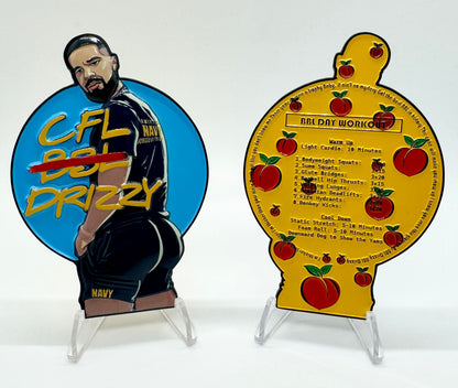 CFL Drizzy Challenge Coin