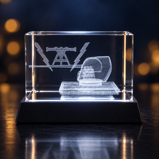MK 160 Floating Desk Crystal