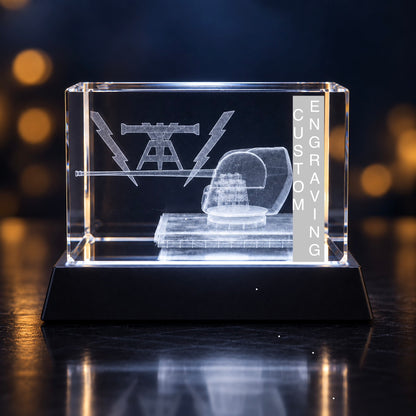 MK 160 Floating Desk Crystal