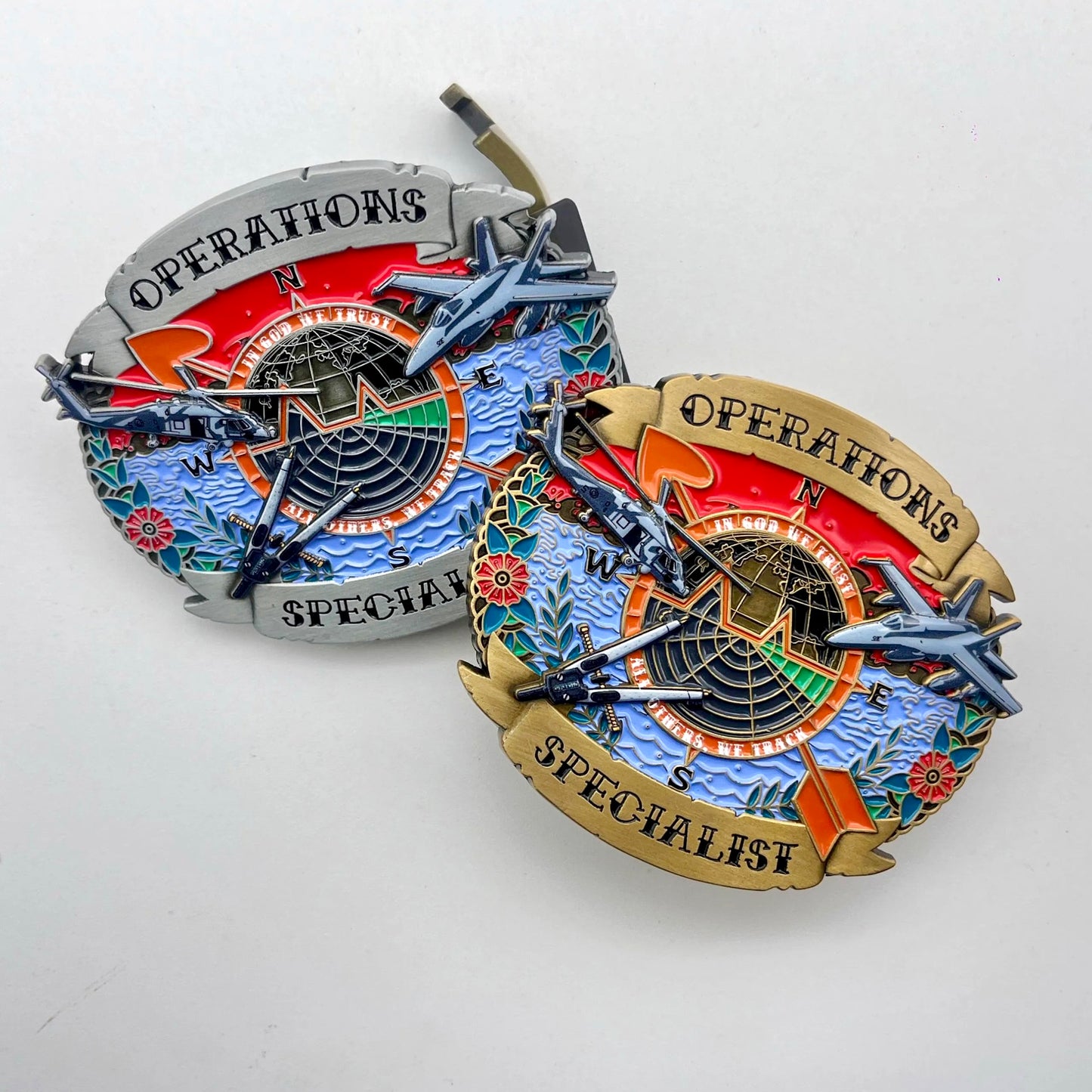 1- Operations Specialist Belt Buckle