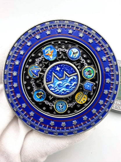 PRE-ORDER- Operations Specialist Spinner Challenge Coin