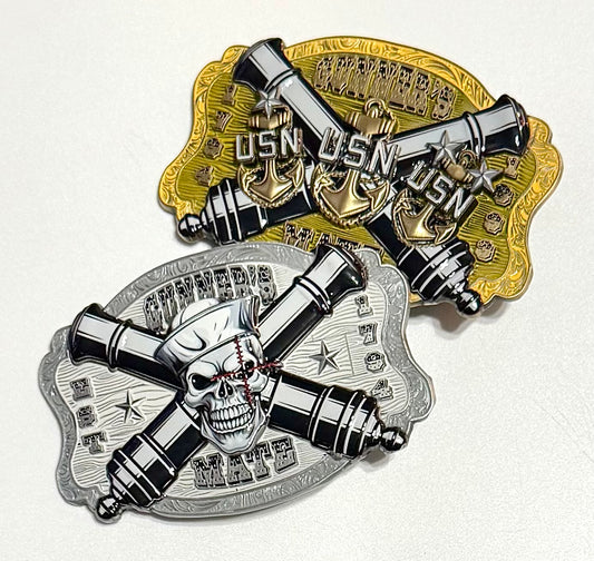 Gunner’s Mate Belt Buckle