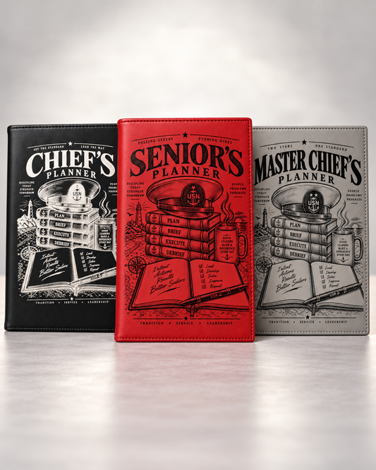Navy Chief's Refillable Leadership Planner | CPO, SCPO & MCPO