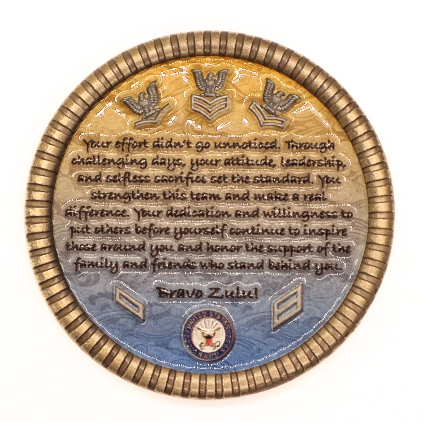 Bravo Zulu Challenge Coin