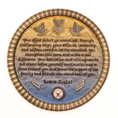 Bravo Zulu Challenge Coin