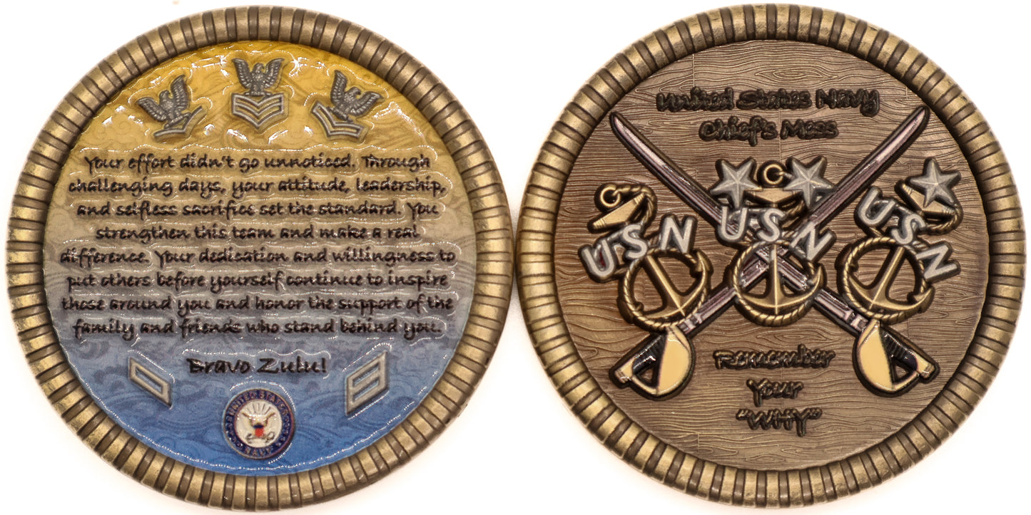 Bravo Zulu Challenge Coin