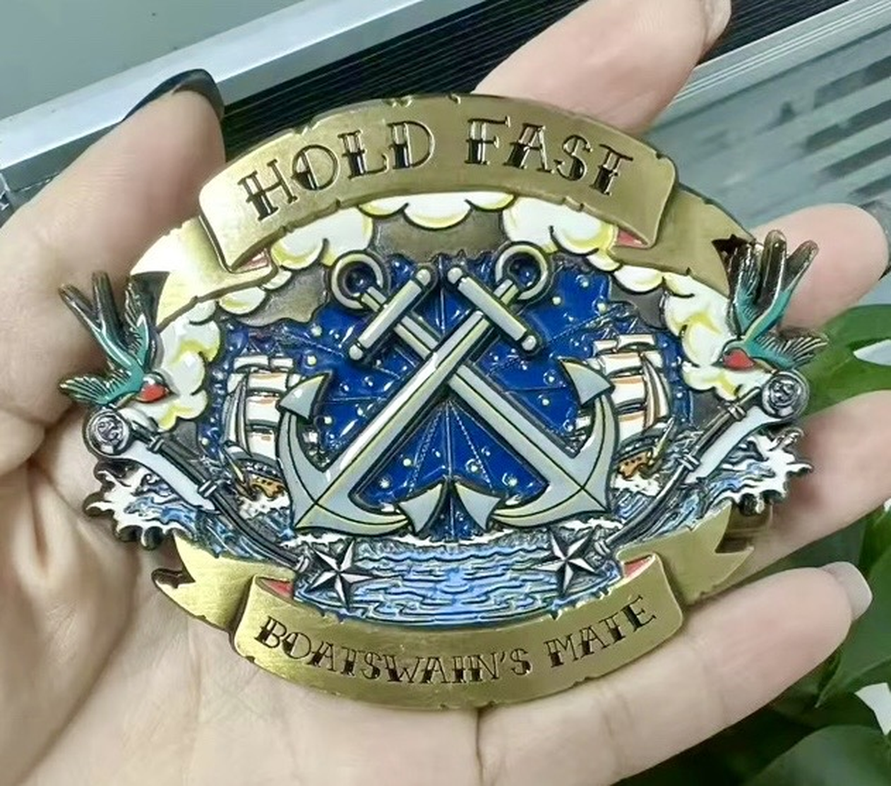 Boatswain’s Mate Belt Buckle
