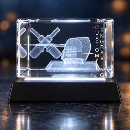 5inch Floating Desk Crystal