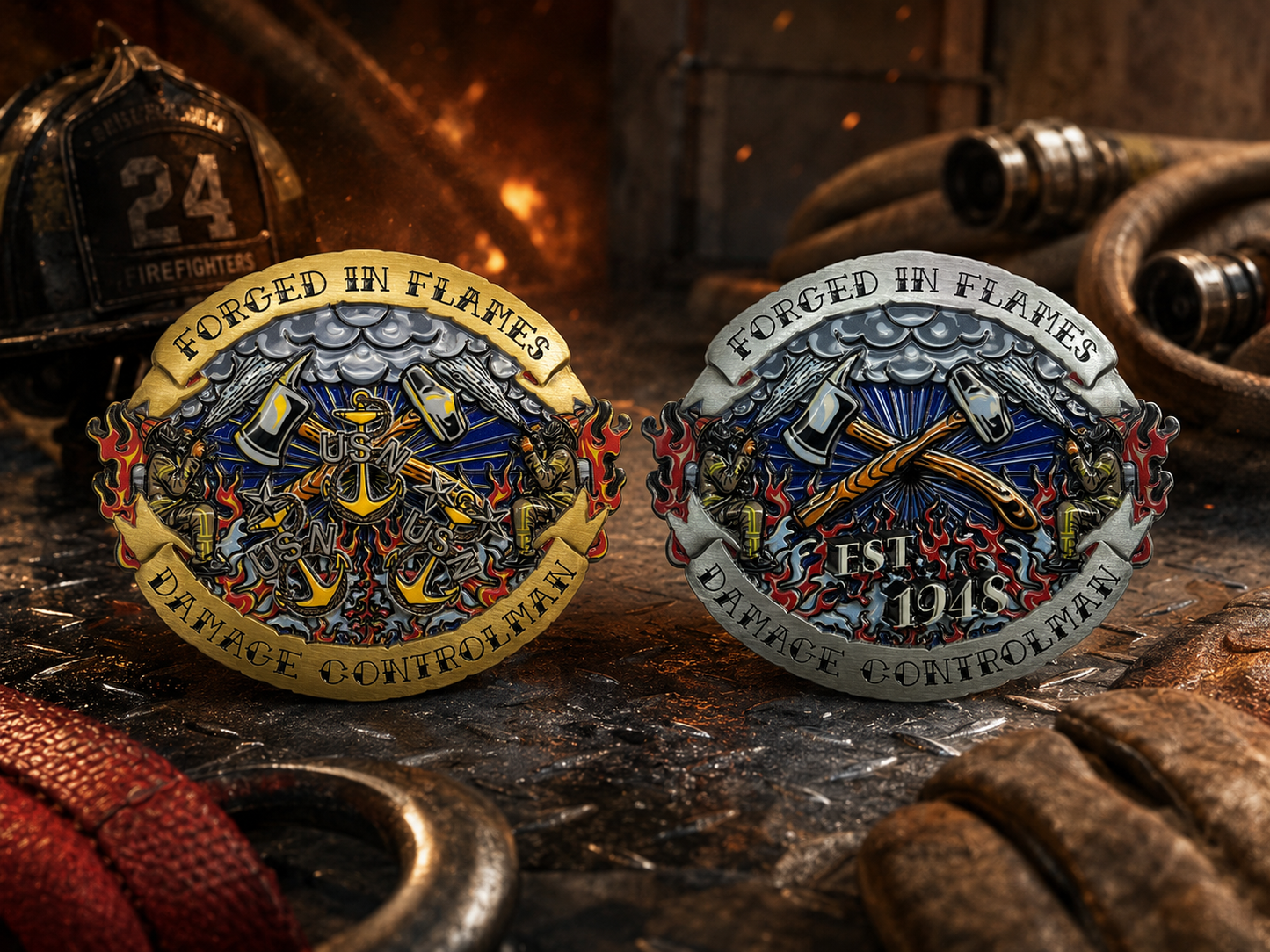 PRE-ORDER - Damage Controlman Belt Buckle