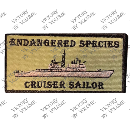 PRE-ORDER - Endangered Species, Cruiser Sailor Patch