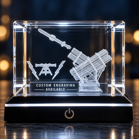 Harpoon Floating Desk Crystal