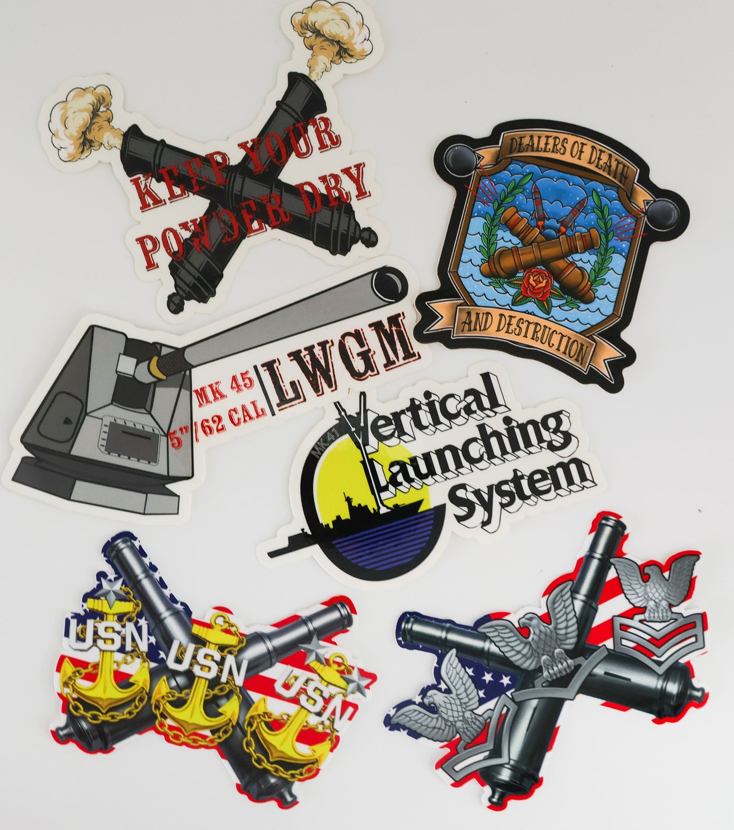 Gunner’s Mate Stickers