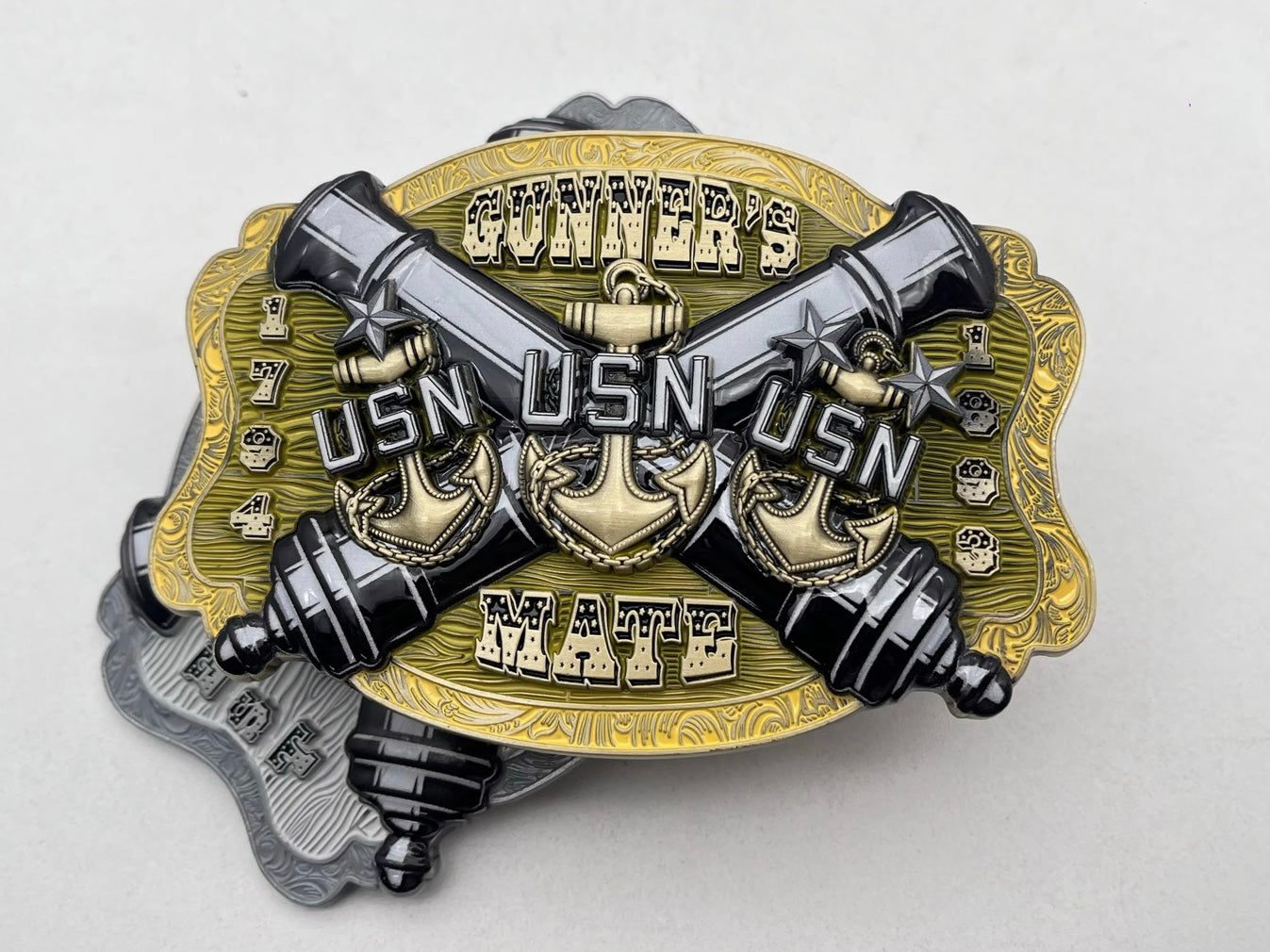Gunner’s Mate Belt Buckle