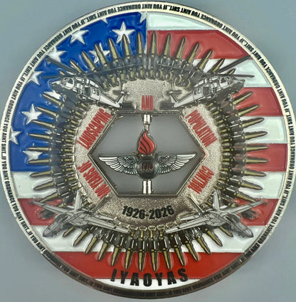 Aviation Ordnanceman Spinner Challenge Coin