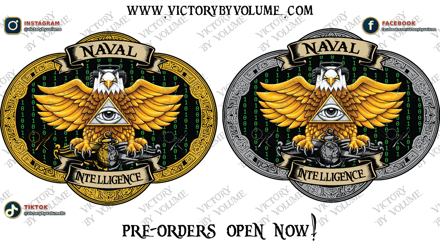 Pre-Order Naval Intelligence Belt Buckle