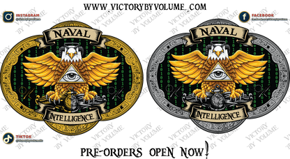 Pre-Order Naval Intelligence Belt Buckle