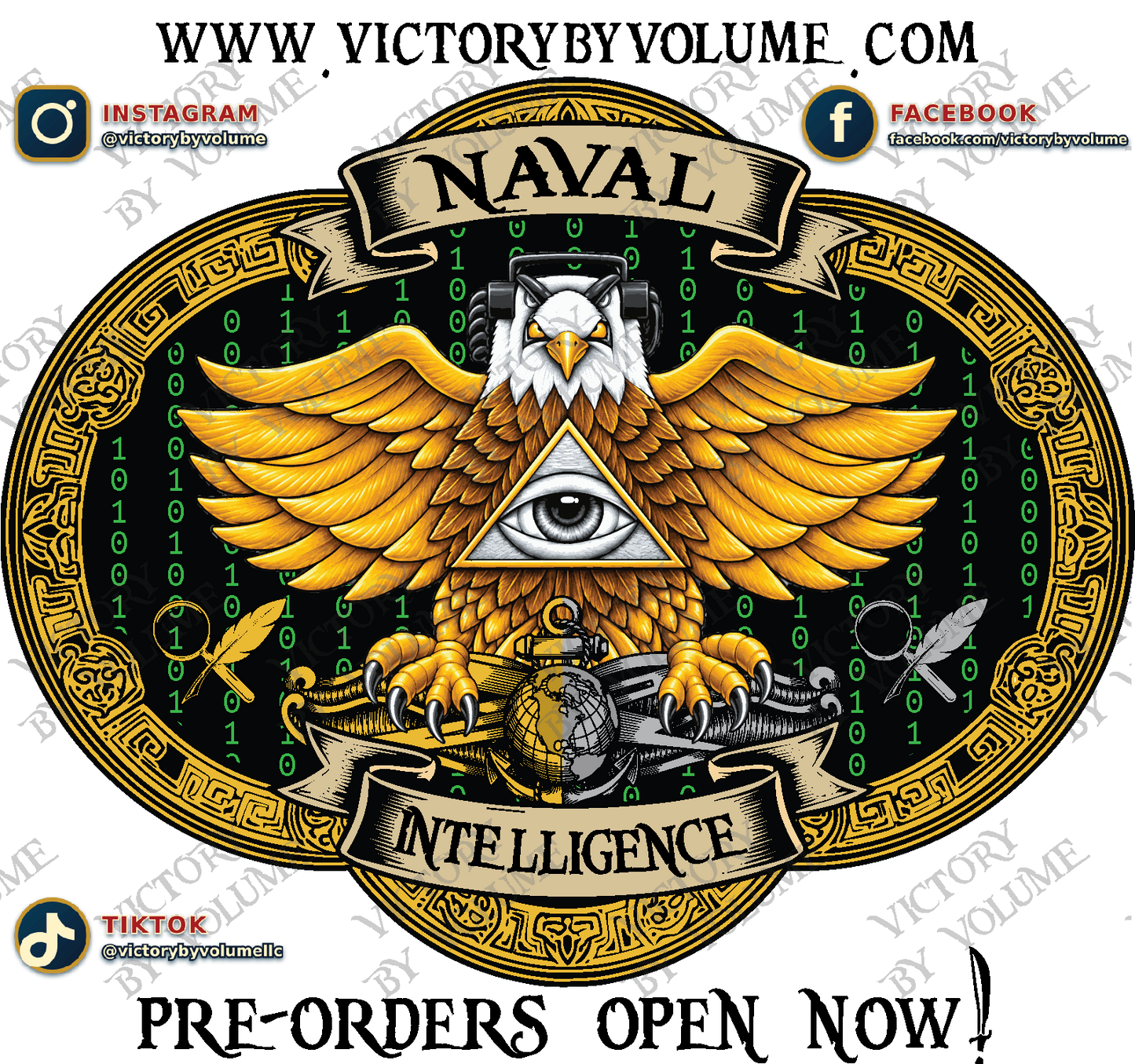Pre-Order Naval Intelligence Belt Buckle