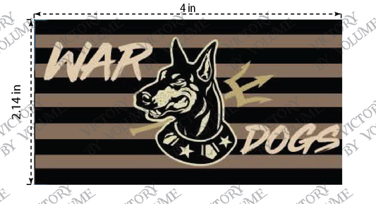 PRE-ORDER - War Dogs Patch